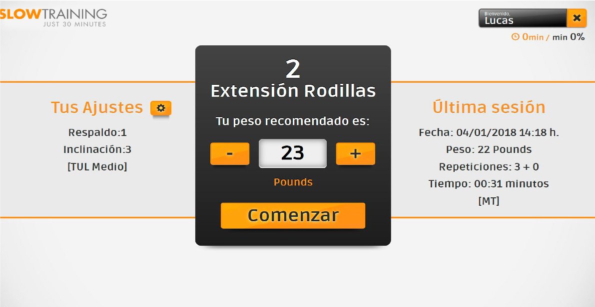 software entrenador personal software entrenador personal